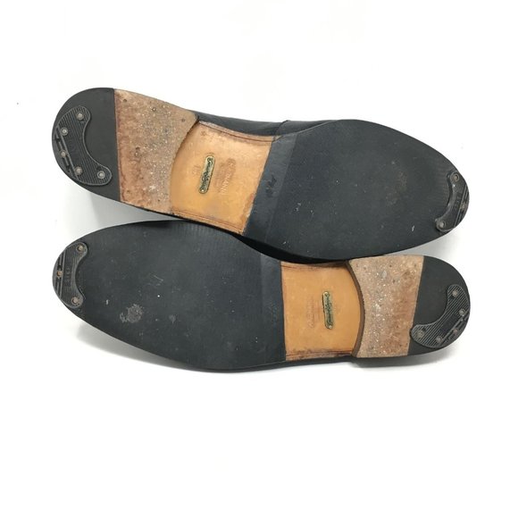 Magnanni Loafers Shoes Size 15 Black Full Lizard main image 9